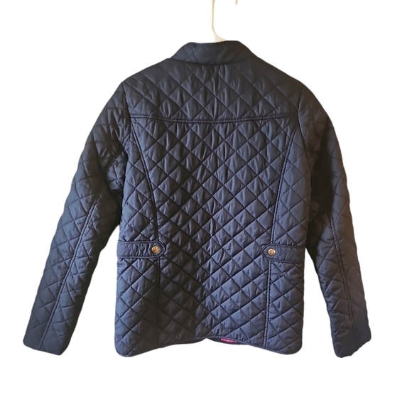 Cat & Jack navy quilted barn jacket sz XL - Picture 3 of 5